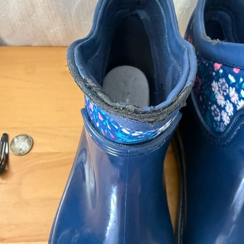 Martha Stewart Blue Over the Knee Boots
